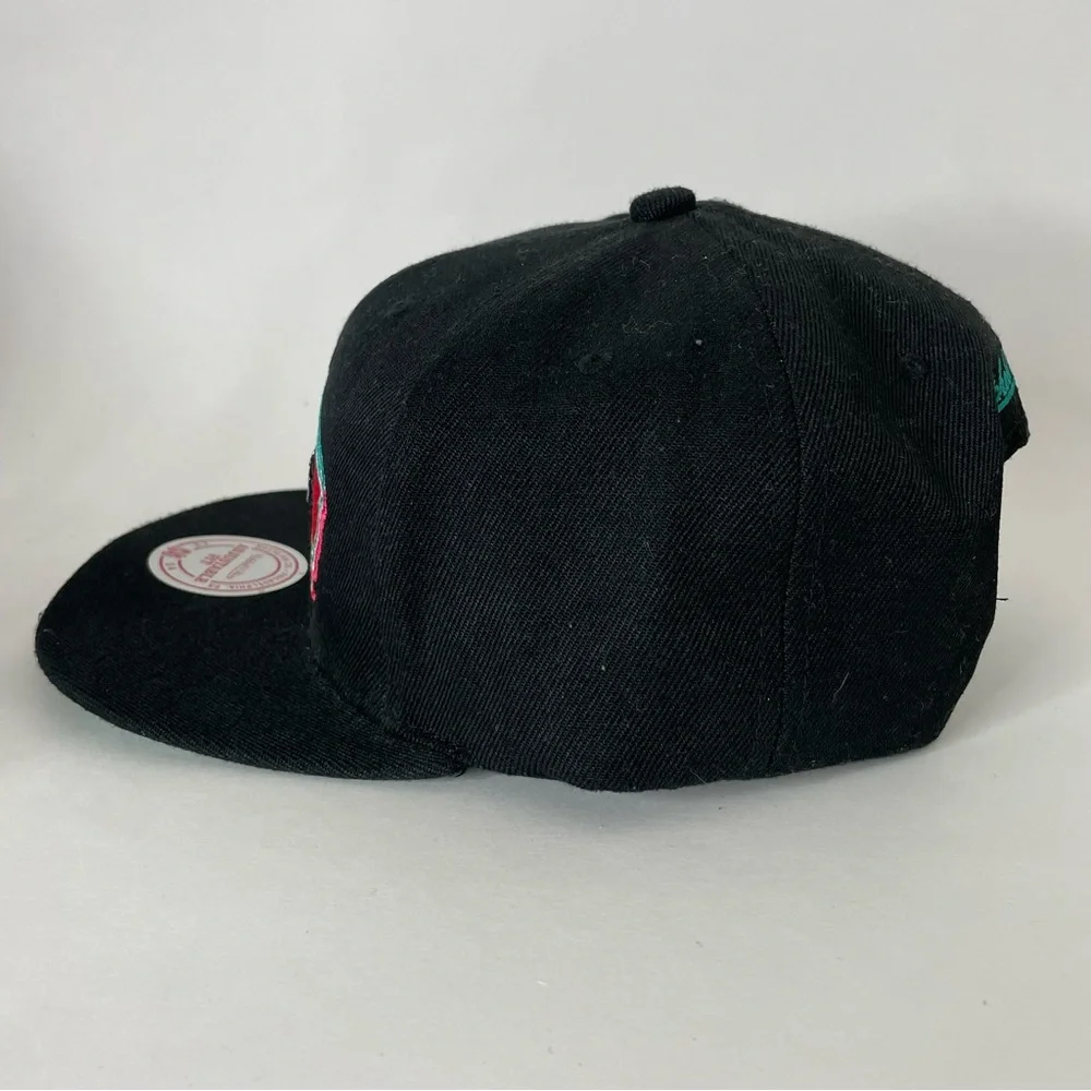 Mitchell & Ness NBA San Antonio Spurs HWC Core Basic Snapback Hat - Picture 6 of 11